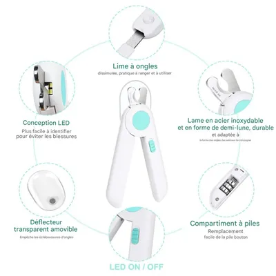 FurryFusion Coupe - ongles pour chien et chat