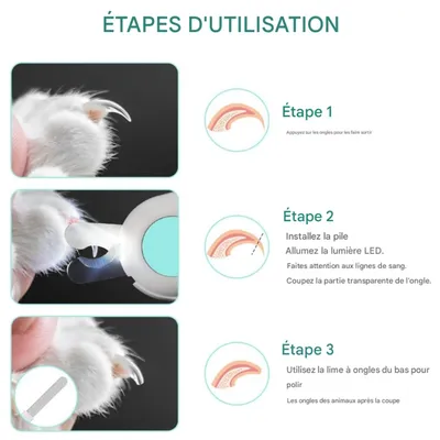 FurryFusion Coupe - ongles pour chien et chat