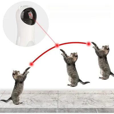 FurryFusion Robot Laser Toy pour Chat