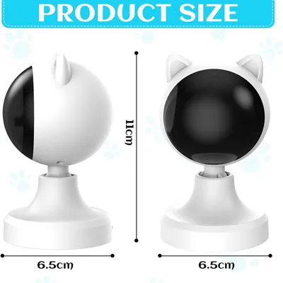 FurryFusion Jouet interactif laser automatique pour chat