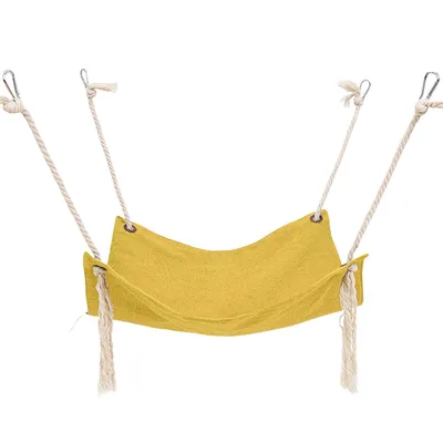 FurryFusion Hamac pour chat en coton et lin