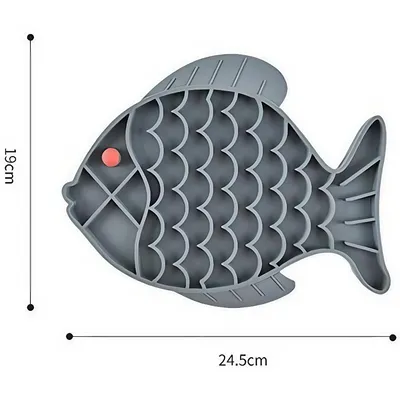 FurryFusion Gamelle d'alimentation lente pour Chat et Chien