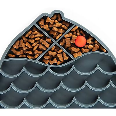FurryFusion Gamelle d'alimentation lente pour Chat et Chien