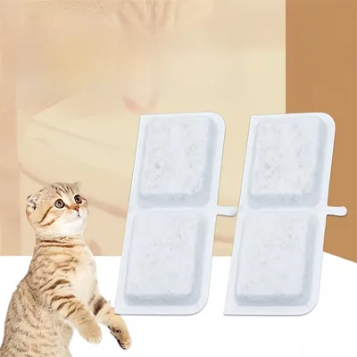 FurryFusion Cartucho de filtro rectangular para dispensador de agua