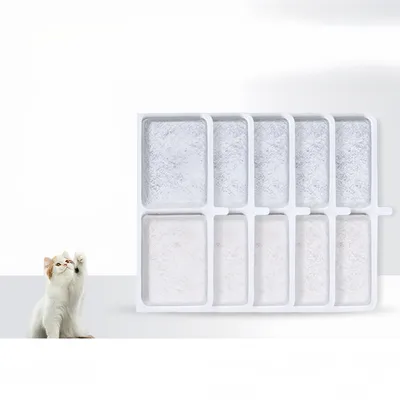FurryFusion Cartucho de filtro rectangular para dispensador de agua