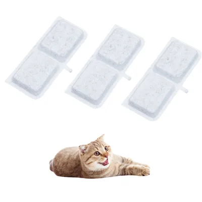 FurryFusion Cartucho de filtro rectangular para dispensador de agua
