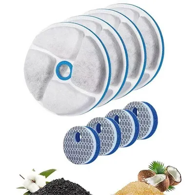 FurryFusion Filtros para fuentes de agua para gatos