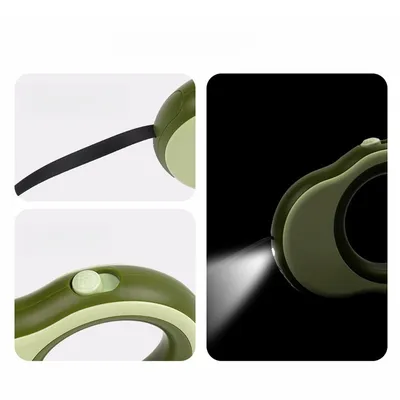 FurryFusion - Corde de Traction Rétractable pour Chiens (3,5 m)