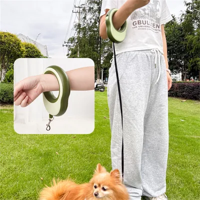 FurryFusion - Corde de Traction Rétractable pour Chiens (3,5 m)