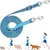 FurryFusion Laisse pour chien - réglable sur 3 positions FurryFusion Laisse pour chien - réglable sur 3 positions
