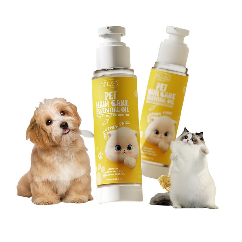 FurryFusion Huile de soin capillaire pour animaux