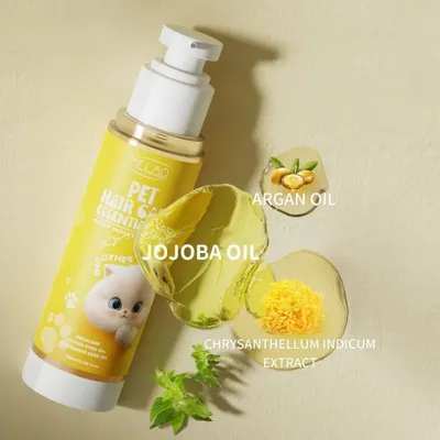 FurryFusion Huile de soin capillaire pour animaux
