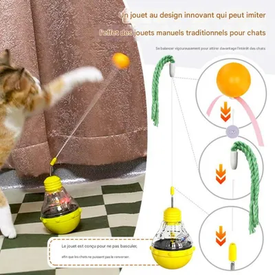 FurryFusion Jouet pour chat, Prévention des déversements