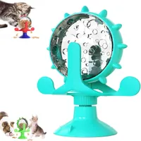 FurryFusion Distributeur de friandises rotatif pour chat