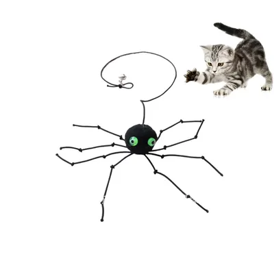 FurryFusion Jouet araignée pour chat