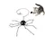 FurryFusion Jouet araignée pour chat FurryFusion Jouet araignée pour chat