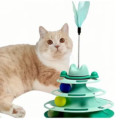 FurryFusion Plateau Tournant pour Chat