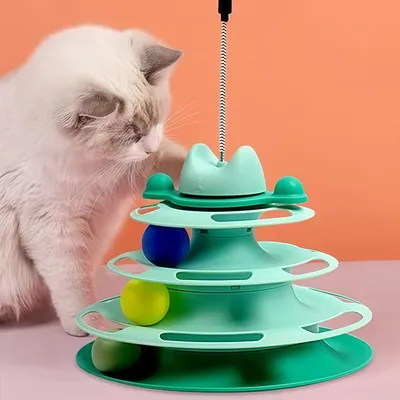 FurryFusion Plateau Tournant pour Chat