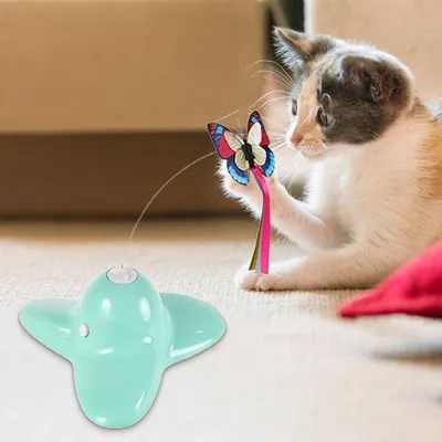 FurryFusion Jouet Interactif Papillon pour Chat