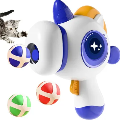 FurryFusion Jouet interactif pour chat Cat Ball
