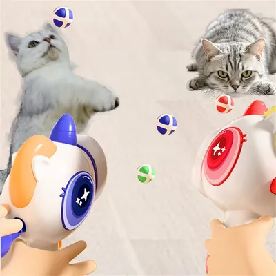 FurryFusion Jouet interactif pour chat Cat Ball