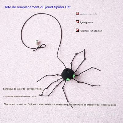 FurryFusion Jouet araignée pour chat