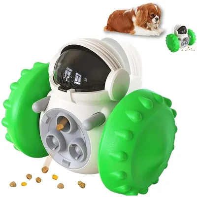 FurryFusion Juguete dispensador de comida para perros y gatos