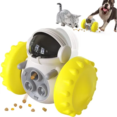 FurryFusion Jouet distributeur de nourriture pour chien et chat