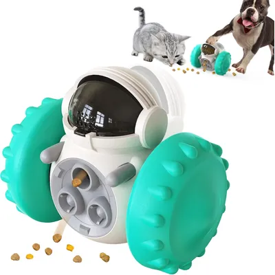 FurryFusion Jouet distributeur de nourriture pour chien et chat