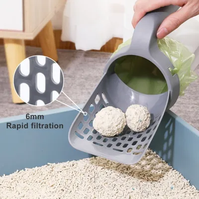 FurryFusion Pelle à litière pour chat tout-en-un