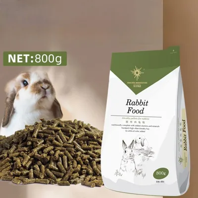 FurryFusion Alimento premium para conejos - 800 g