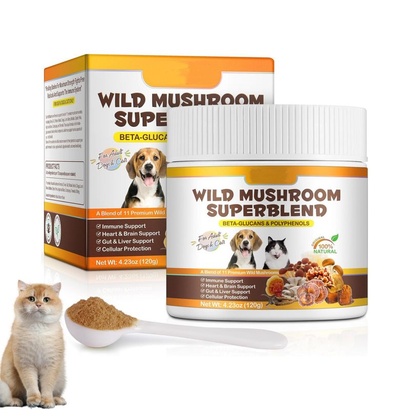FurryFusion Poudre de soin des articulations pour animaux de compagnie 120g