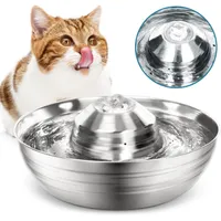 FurryFusion Fontaine pour chat en acier inoxydable