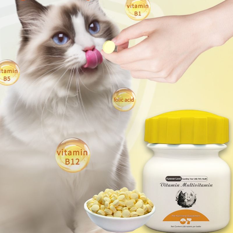 FurryFusion Vitamine Chien & Chat 100 Comprimés