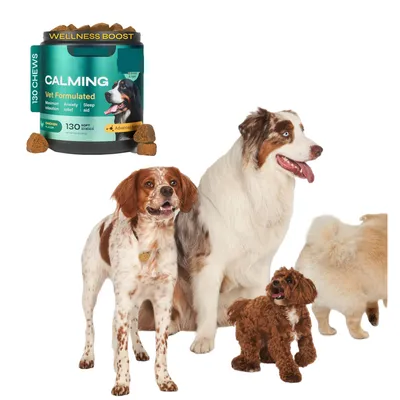 FurryFusion Golosinas relajantes para perros
