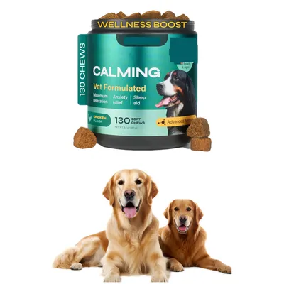 FurryFusion Golosinas relajantes para perros