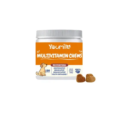 FurryFusion Vitamines à mâcher pour animaux de compagnie