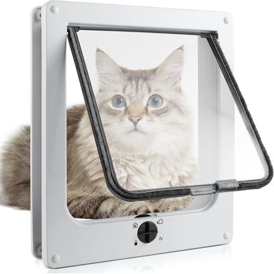 FurryFusion Chatière verrouillable à quatre voies