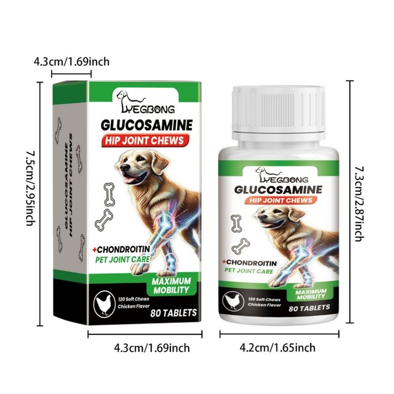 FurryFusion Comprimés de soin articulaire pour chien