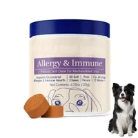 FurryFusion Comprimés probiotiques à croquer pour animaux de compagnie