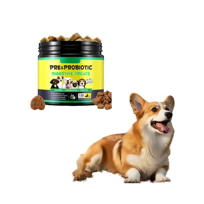 FurryFusion Gâteries probiotiques pour animaux de compagnie