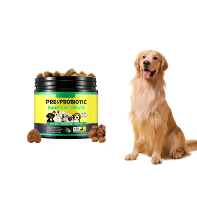 FurryFusion Gâteries probiotiques pour animaux de compagnie