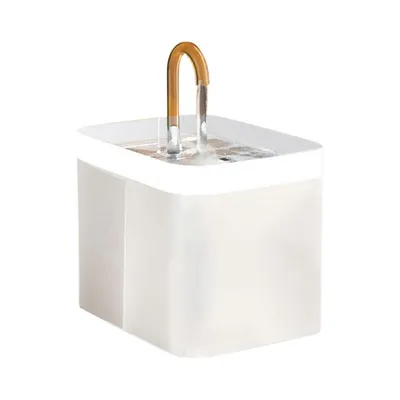 FurryFusion Fontaine à eau pour chat à débit réglable