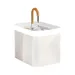 FurryFusion Fontaine à eau pour chat à débit réglable