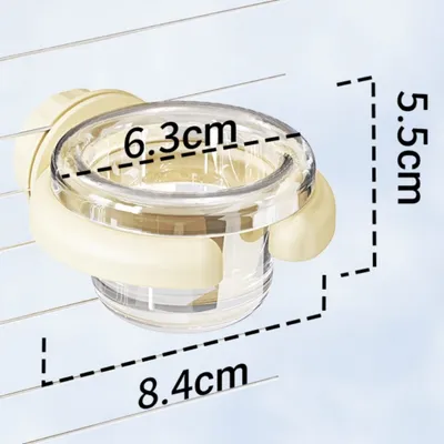 FurryFusion Mangeoire pour cage d'oiseaux