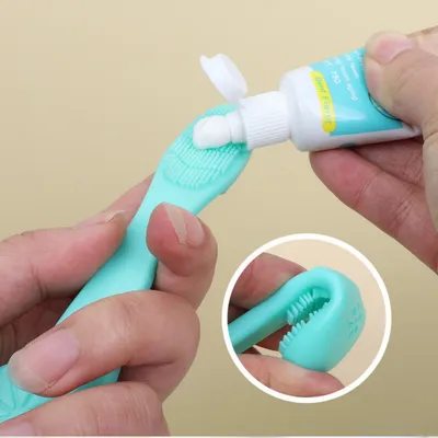 FurryFusion Kit de brosse à dents et dentifrice pour chien