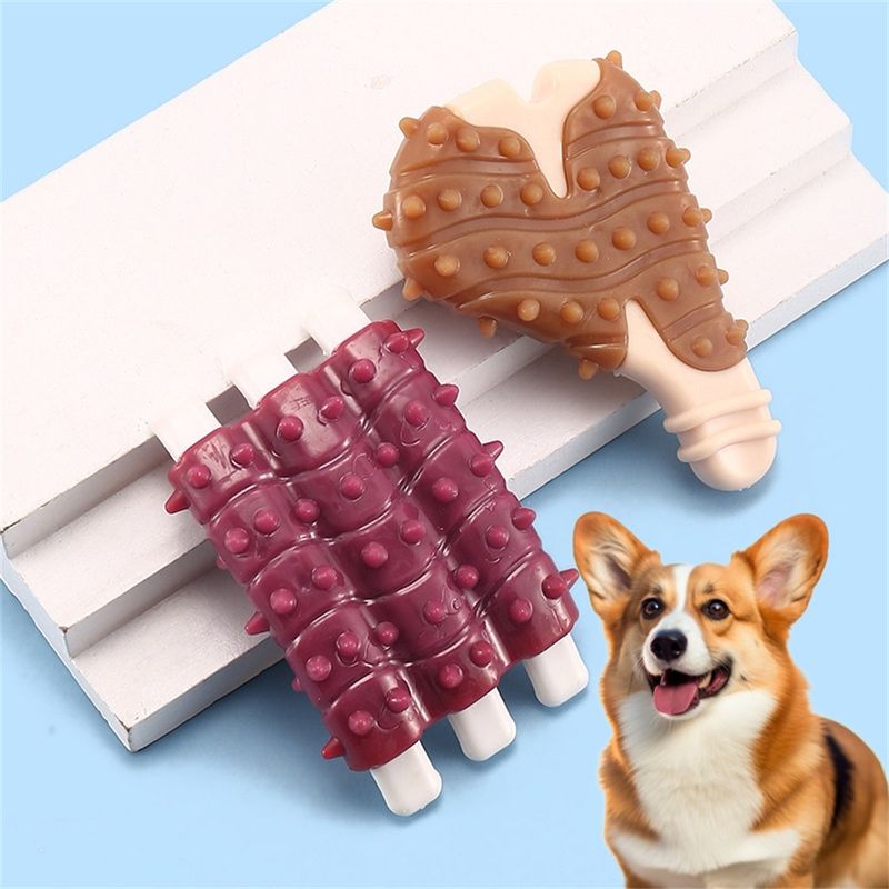 FurryFusion - Jouets de Mastication pour Chiens (2 Pièces)