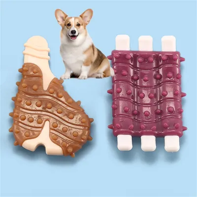 FurryFusion - Jouets de Mastication pour Chiens (2 Pièces)