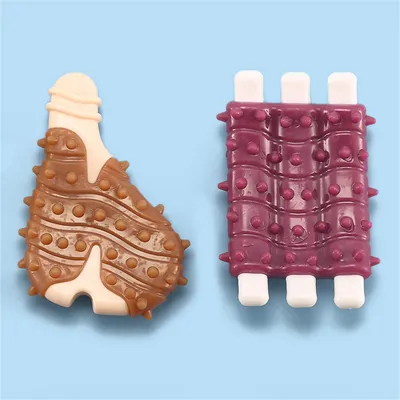 FurryFusion - Jouets de Mastication pour Chiens (2 Pièces)