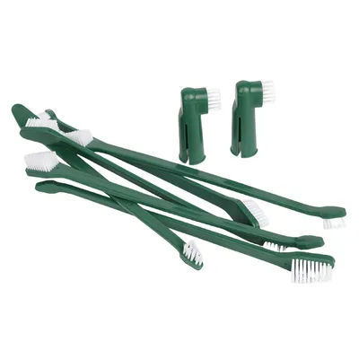 FurryFusion - Lot de Brosse à Dents Chiens et chats